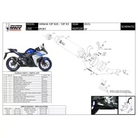 Mivv GP Yamaha YZF-R3