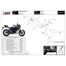 Mivv Suono Yamaha MT 03