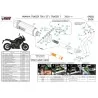 Mivv Speed Edge Black Yamaha Tracer 700