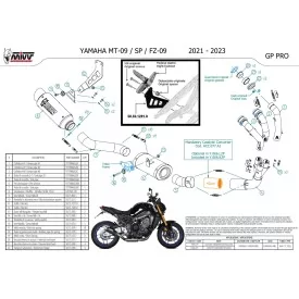 Mivv GP PRO Yamaha FZ9