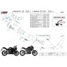 Mivv Echappement Sport Complet Carbone Yamaha MT-125 Y.067.SM3C