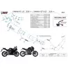 Mivv Komplette Sport-Auspuffanlage Edelstahl Yamaha YZF R125 Y.067.SM3X