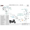 Mivv Escape Deportivo Completo Negro Yamaha Tracer 9 / GT / GT+ Y.069.LDRB + ACC.077.A1