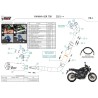 Mivv Sport Exhaust Full System Black Yamaha XSR 700 Y.077.LH1BA + ACC.077.A1