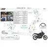 Mivv Komplette Sport-Auspuffanlage Schwarz Carbon-Endkappe Yamaha XSR 700