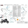 Mivv Echappement Sport Complet Noir fond carbone Yamaha R9 Y.078.LZK + ACC.099.A1