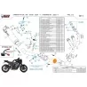 Mivv Sport Exhaust Full System Black carbon end cap Yamaha MT-09 / SP / FZ-09