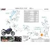 Mivv Komplette Sport-Auspuffanlage Carbon Yamaha MT-07
