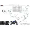 Mivv Scarico Sportivo Completo Nero Yamaha MT-07 Y.083.SC5B