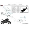 Mivv Escape Deportivo Completo Negro Zontes ZT 125 G1 Z.002.SC4B