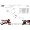 Mivv MK3 Inox Honda CBR 1000 RR H.071.SM3X
