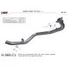 Mivv Tubo Descatalizador Honda FORZA 750