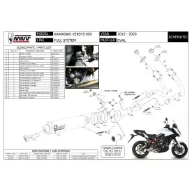 Mivv Oval Kawasaki Versys 650