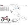Mivv DAKAR Inox Kove 450 RALLY KO.001.LDKX