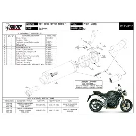 Mivv GP Triumph Speed Triple