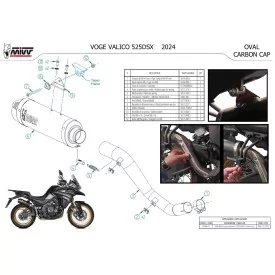 Mivv Oval Voge Valico 525 DSX