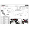 Mivv Scarico Sportivo Completo Carbonio Honda CB 650 F H.055.L2S + ACC.041.A1