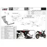 Mivv Scarico Sportivo Completo Carbonio Honda CB 650 F
