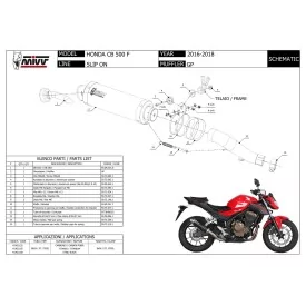 Mivv GP Honda CB 500 F
