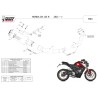 Mivv Komplette Sport-Auspuffanlage Schwarz Honda CB 125 R H.078.SM3B