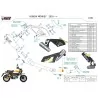 Mivv Echappement Sport Complet Titane Honda MONKEY