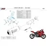 Mivv MK3 Carbone Honda CBR 500 R H.083.SM3C