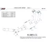 Mivv Decatalizzatore No Kat Honda CB750 HORNET