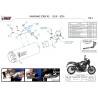 Mivv HR-1 Noir Kawasaki Z900 RS K.046.LH1BA