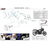 Mivv HR-1 Black carbon end cap Kawasaki Z900 RS K.046.LH1BC
