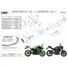 Mivv GPpro Negro Kawasaki NINJA 400