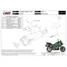 Mivv DELTA RACE Negro Kawasaki Versys 1000 / S / SE K.049.LDRB