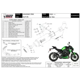 Mivv GP PRO Kawasaki Z900