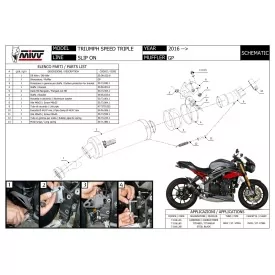Mivv GP Triumph Speed Triple