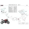 Mivv Komplette Sport-Auspuffanlage Schwarz Triumph STREET TRIPLE 765 R / RS T.027.SC5B