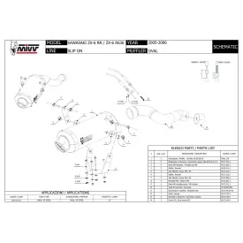 Mivv Oval Kawasaki Ninja ZX-6R 636