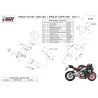 Mivv Scarico Sportivo Completo Titanio Aprilia TUONO 660