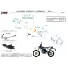 Mivv STR1 Nero Husqvarna 701 ENDURO / SUPERMOTO
