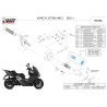 Mivv MOVER Noir Kymco XCITING 400i S MV.KY.0001.LV + ACC.046.A1