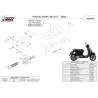 Mivv MOVER Black Piaggio VESPA GTS 300 MV.PG.0002.LV + ACC.044.A1