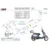 Mivv Escape Deportivo Completo Negro Piaggio VESPA SPRINT 125 3V MV.PG.0007.LV + ACC.076.A1