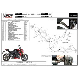 Mivv Suono Suzuki GSX-S 1000 S.044.L9
