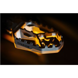 Pedane Akrapovic Bmw R 1300 GS 2013- F-BM13T1