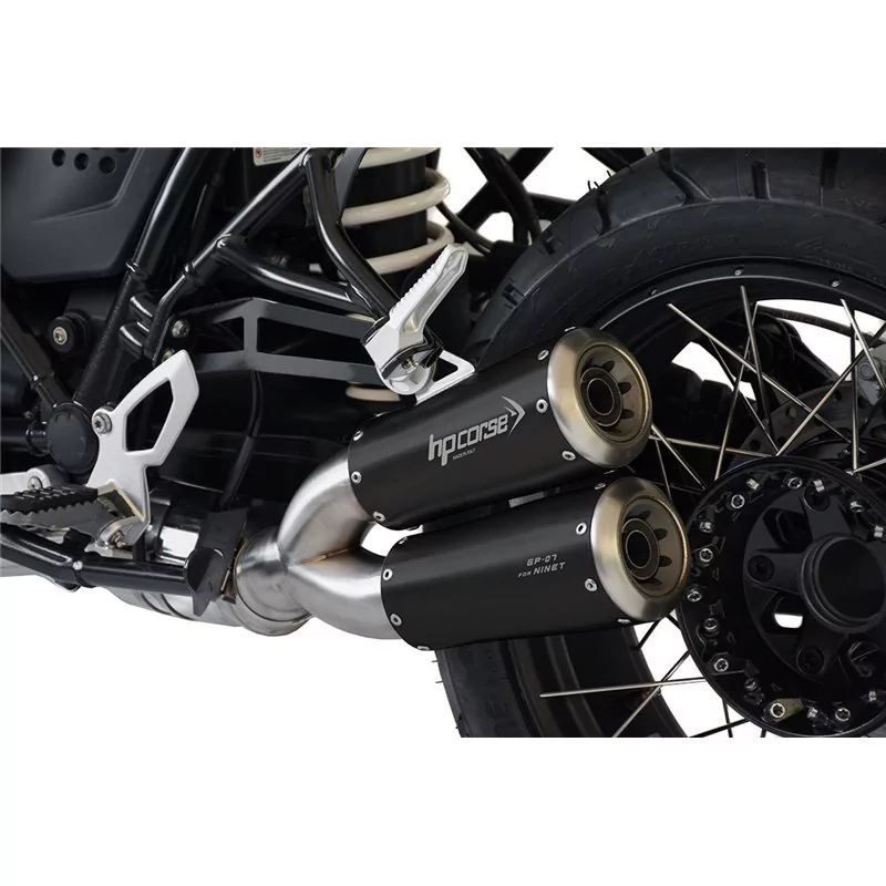 Hp Corse GP-07 Basso Black Bmw R Nine T 2021/2024 Hp Corse GP-07 Basso Black Bmw R Nine T 2021/2024