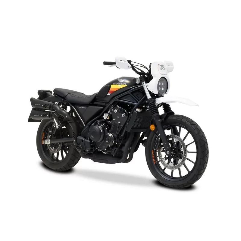Hp Corse Hydroform RS Black Doppio Alto Honda CL 500 2023/2025 Hp Corse Hydroform RS Black Doppio Alto Honda CL 500 2023/2025
