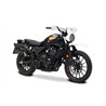 Hp Corse Hydroform RS Black Dual High Honda CL 500 2023/2025