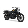 Hp Corse Hydroform RS Black Simple Alto Honda CL 500 2023/2025