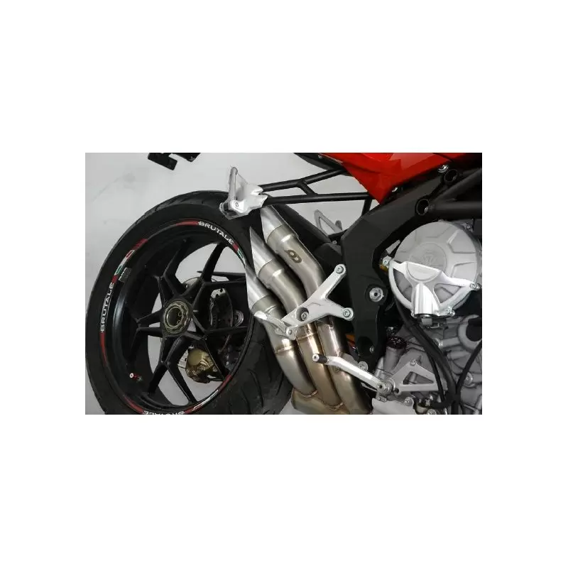 Qd Exhaust MV Agusta Brutale 800