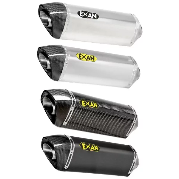 Exan Ducati HYPERSTRADA 821 2013/2018 X-Black Ovale