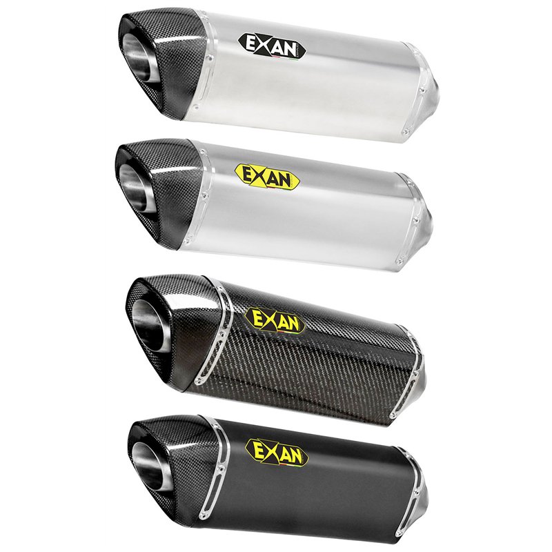 Exan Ducati HYPERMOTARD 950 2021/2023 X-Black Ovale Exan Ducati HYPERMOTARD 950 2021/2023 X-Black Ovale