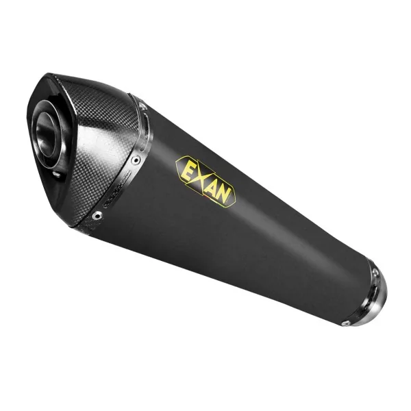 Exan Triumph STREET TRIPLE 2007/2012 X-Black Conico Single